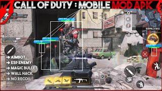 Call OF Duty MOBILE Mod Apk - 1.0.43 Global Version | AIMBOT, ESP, WALL HACK | No Jailbreak Non Root