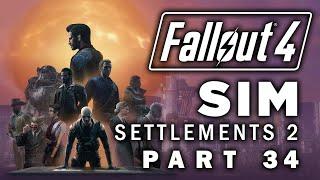 Fallout 4: Sim Settlements 2 - Part 34 - Ain't That A Kick In The Headquarters