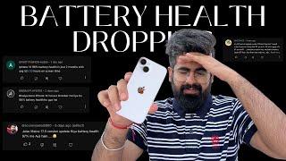 iPhone battery health dropping fast | What to do?