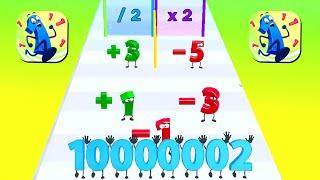 Number Run 2048 Vs Puff Up 3D : Satisfying Mobile Games ( Max Level, New Version )