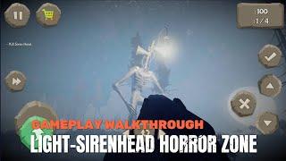 Light Head Horror Zone Android Gameplay เกมเปรตหัวแสง Light-Sirenhead