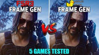 FSR3 Mod vs Lossless Scaling (LSFG) - Test in 5 Games