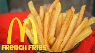 How to make McDonald's French Fries Recipe at Home | Homemade French Fries Recipe | Hindi/Urdu