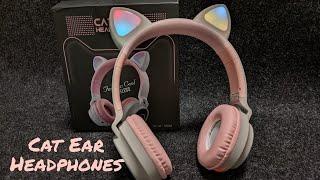 Детские наушники с ушками Cat Ear Headphones BT028