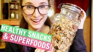 Healthy Trail Mix Recipe | VEGAN, GLUTEN FREE, DAIRY FREE | Make Snacks with Marisa