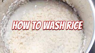 Simple Trick For Washing Rice | Yes You Should Always Wash Your Rice