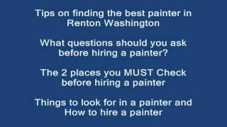 Renton House Painter