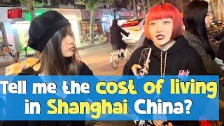 "How much do you need for one month??" in Shanghai? ask Chinese people in the street!