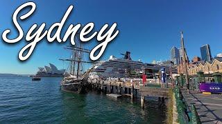 Sydney Beautiful Day -  Australia Street Walk June 2024 - 4K Walking Video