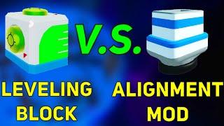 Alignment Mod V.S. Leveling Block - Astroneer Terraforming