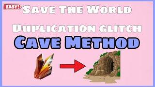*After Patch* Fortnite STW Duplication Glitch (EASY) -  Solo | Fortnite Save The World