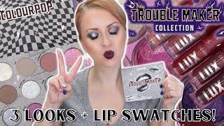 ColourPop TROUBLE MAKER COLLECTION Review + 3 LOOKS | Steff's Beauty Stash