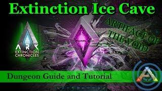 Extinction Ice Cave - Artifact of The Void: Easy guide, tutorial and walk through to loot crates.