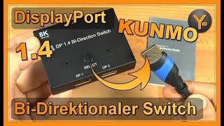 Der Kampf mit dem DisplayPort-Splitter Teil 1 (KUMNO Bi-Directional DP-Switch)