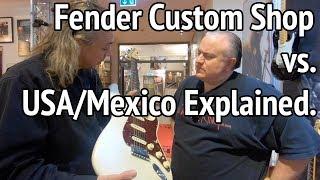 Fender Master Builder Reviews Mexico / USA Strats - Tells Us What's Missing! #TGU19