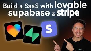 Building a SaaS with Lovable, Supabase, and Stripe