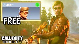 Unlocking NEW FREE Russel Adler Skin! Cod Black Ops Cold War Reward + History Of Adler! Codm!