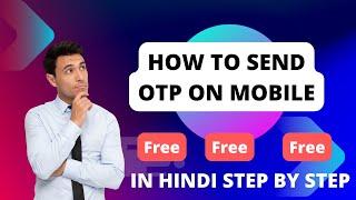SEND OTP || HOW TO SEND OTP ON MOBILE NUMBER || TEXTLOCAL || SEND MSG ON MOBILE NUMBER || #php