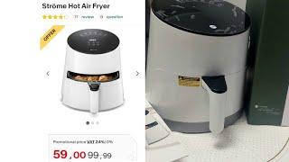 Unboxing new Airfryer from Ströme - Sunita Kumar