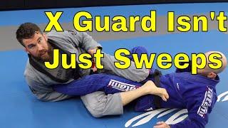 BJJ X Guard Sweep to Simple Straight Ankle Lock Setup