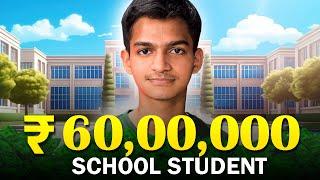 How This 18 Yr Old Makes 5 Lakhs/ Month in School | #129 The Sanskar Show