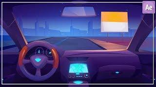 Car Inside Animation in After Effects Tutorial