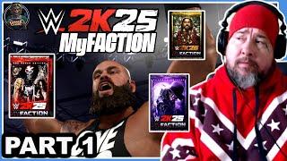 WWE 2K25: My Faction - Part 1 - Starting off with some GOODIES & First Win! Looks AMAZING!