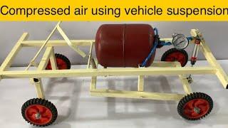 Compressed air generation using suspension mechanical engineering final year project