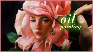 How to paint FAST  OIL PAINTING IN ONE LAYER