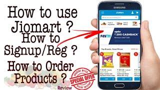 How to use Jiomart App || How to Register/Signup || How to Order the products || 2020 |Full Review|