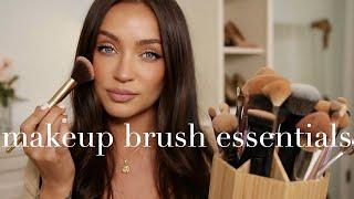 makeup brush essentials (high end + drugstore)