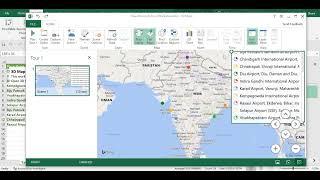 How to Plot Coordinates (Latitude and Longitude) in Excel | 3D Map in Excel