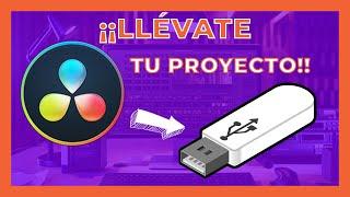 Como GUARDAR PROYECTO en DAVINCI RESOLVE