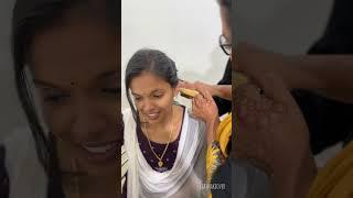 Ear piercing  at ifa beauty saloon ️#trending #kerela #beauty #familyvlog