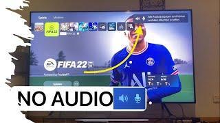  FIX PS5 Audio Problem 2022/23 - no sound from TV/Monitor/Headphones - Quick issue solution!