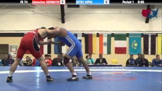 74 KG SF - Galymzhan Userbayev (KAZ) vs Vipin (IND)