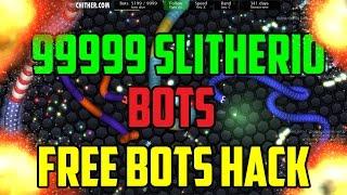 INSANE 99999 SLITHER BOTS / Slitherio free Bots / BEST SLITHER.IO BOTS