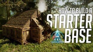 How To Build A Starter Base In Ark Survival Ascended