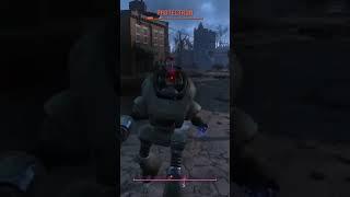 Withered robot ahh protectron #fallout4 #gameplay