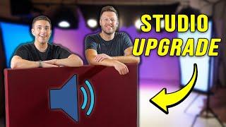 OUR VIDEO STUDIO GETS A MAJOR UPGRADE - DIY ACOUSTIC PANELS! | Habitually Henry