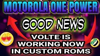 Volte fix  Pixel experience ROM || Motorola One Power | With volte