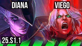 DIANA vs VIEGO (JGL) | 3/1/3 | NA Master | 25.S1.1