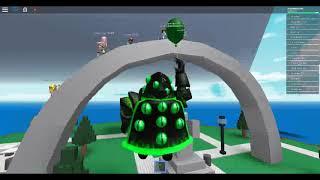 Jugando Roblox con el set de overseer en natural disaster