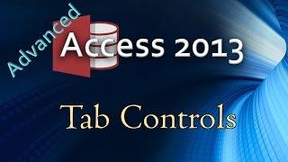 20. (Advanced Programming In Access 2013) Using Tab Controls
