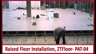 Raised Floor Installation, ZTFloor- PAT-04 for Asa Technology