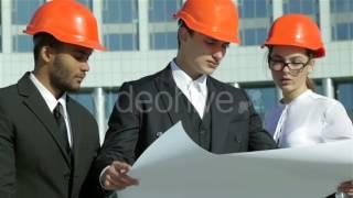 Approval Of The Business Plan Architect - Stock Footage | VideoHive 9143249