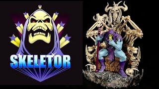 Iron Studios: 'Skeletor On Throne' Masters Of The Universe Deluxe Art Scale 1/10 Resin Statue Review