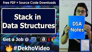 Introduction to Stack in Data Structures