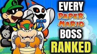 Ranking Every Boss From the Paper Mario Series!