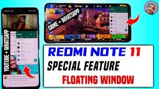 Redmi note 11- Special Feature - Multiple Screen / App minimize / Floating window - How to Use.